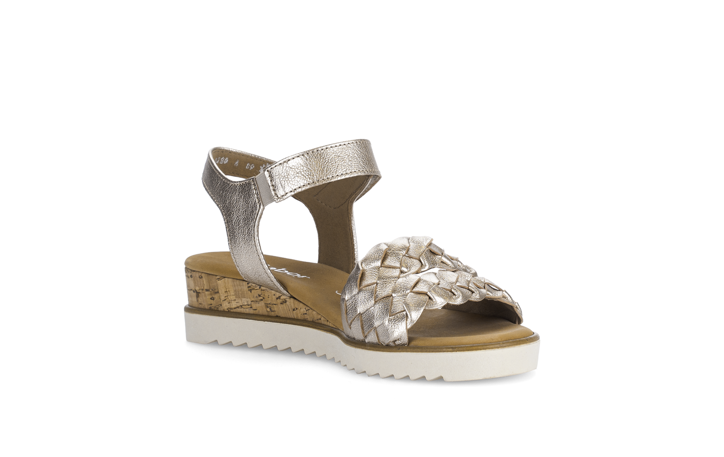 Gabor Comfort 82.759.89 Gold G Fit Slingback Sandals