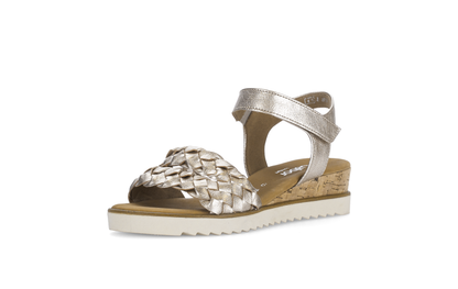 Gabor Comfort 82.759.89 Gold G Fit Slingback Sandals