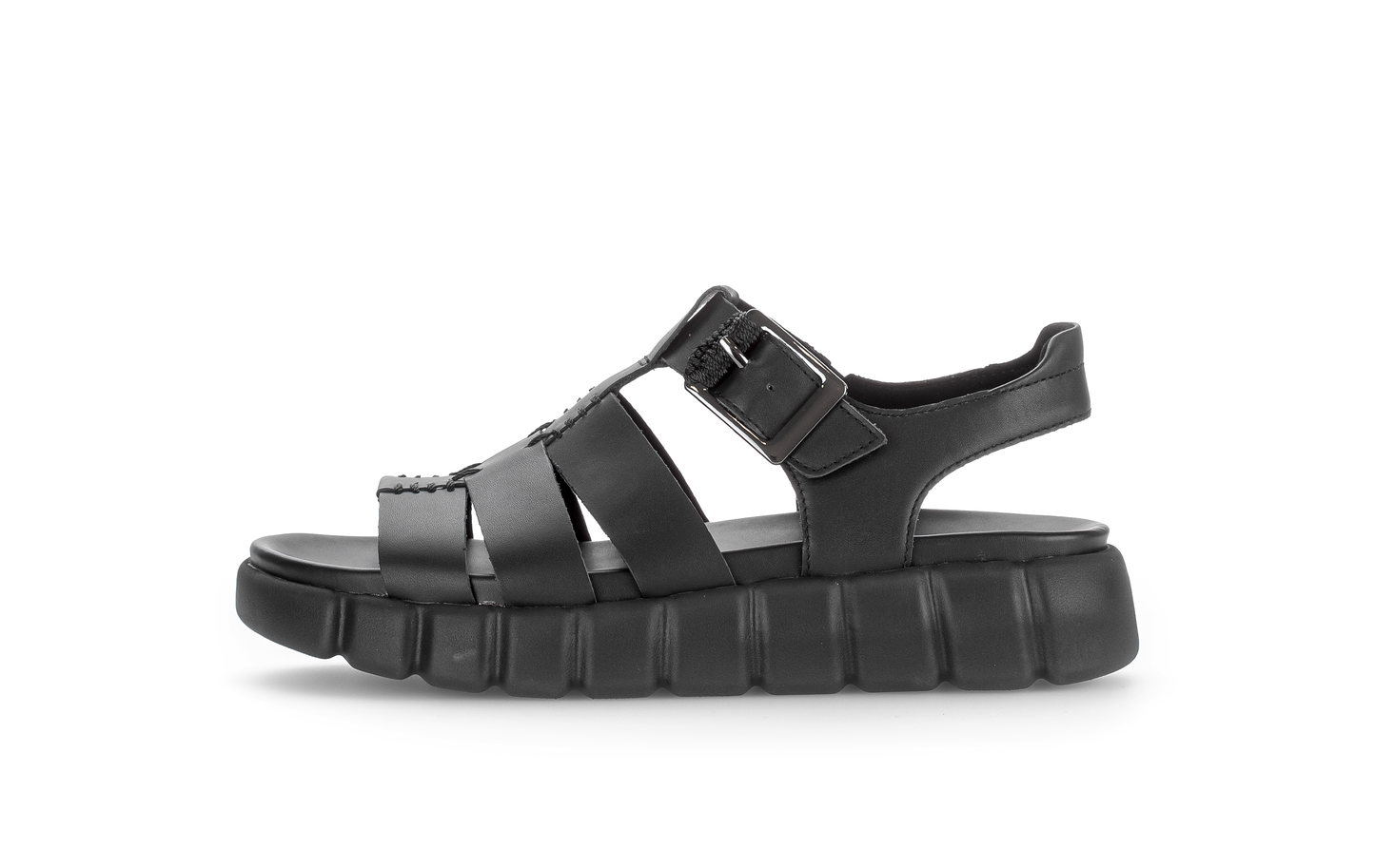 Gabor Comfort 82.894.57 Black G Fit Slingback Sandals