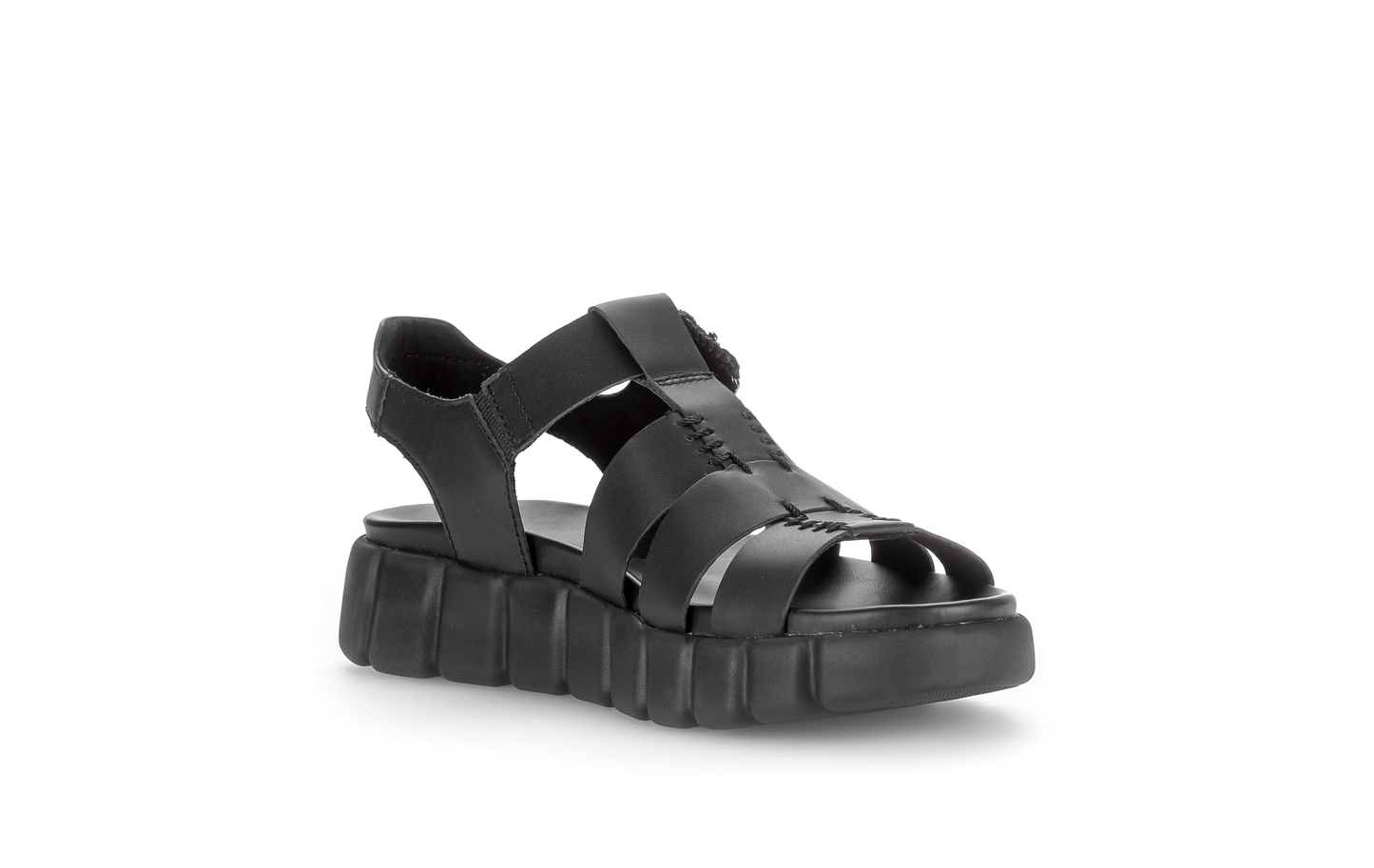 Gabor Comfort 82.894.57 Black G Fit Slingback Sandals