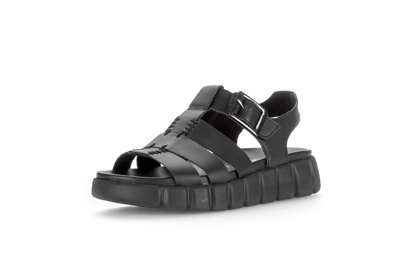 Gabor Comfort 82.894.57 Black G Fit Slingback Sandals