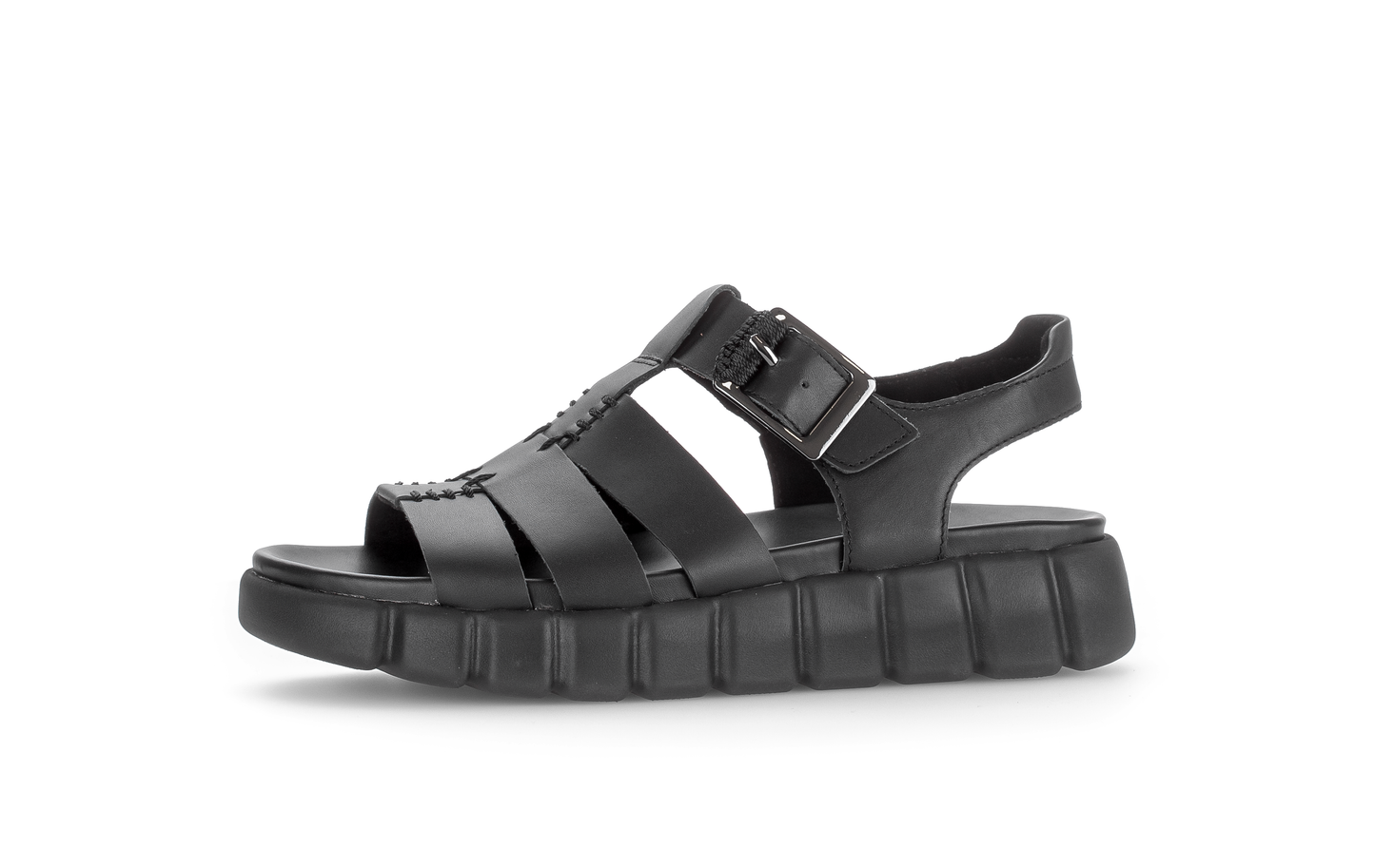 Gabor Comfort 82.894.57 Black G Fit Slingback Sandals