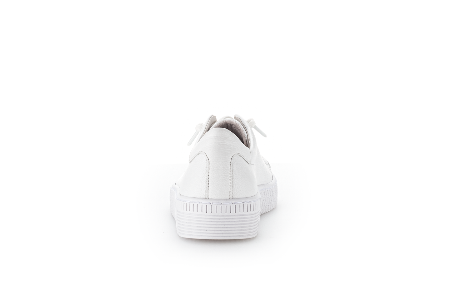 Gabor 83.331.21 White Elastic Lace F Fit Trainers