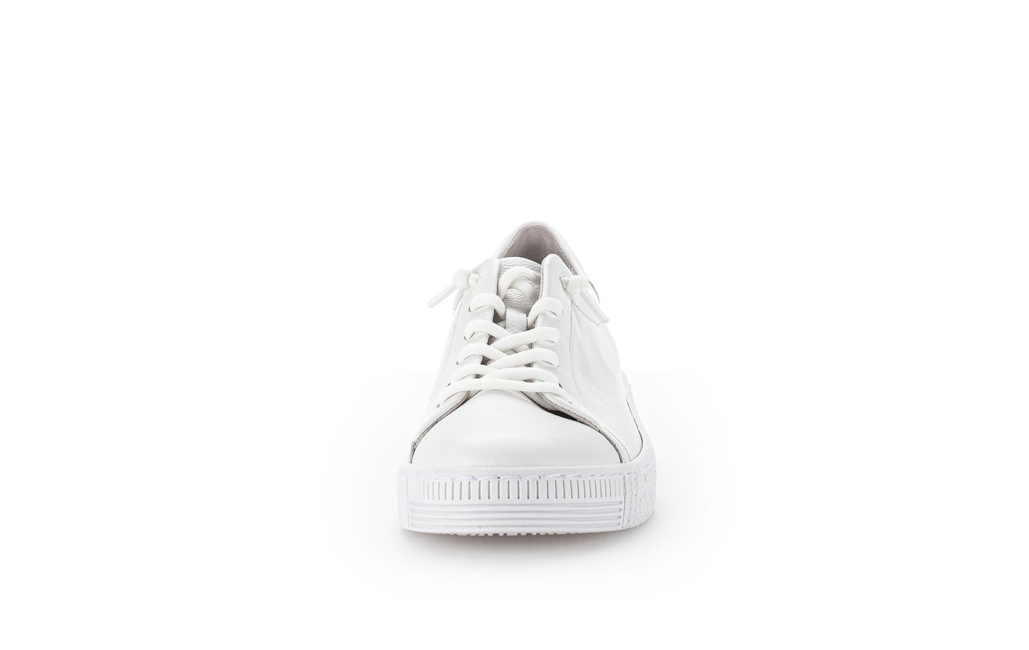 Gabor 83.331.21 White Elastic Lace F Fit Trainers