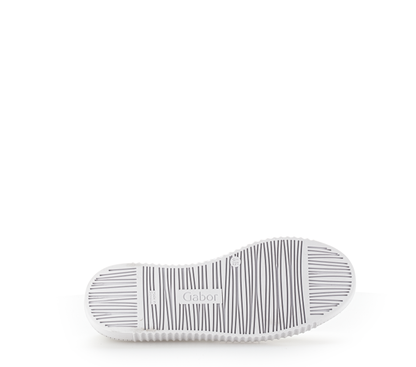 Gabor 83.331.21 White Elastic Lace F Fit Trainers