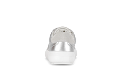 Gabor Comfort 83.360.11 Silver & White G Fit Trainers