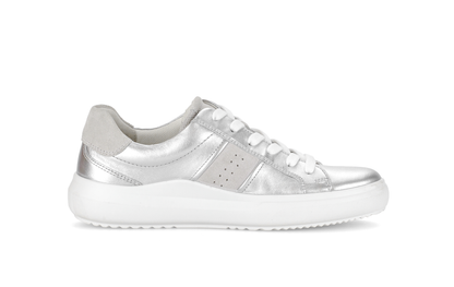 Gabor Comfort 83.360.11 Silver & White G Fit Trainers