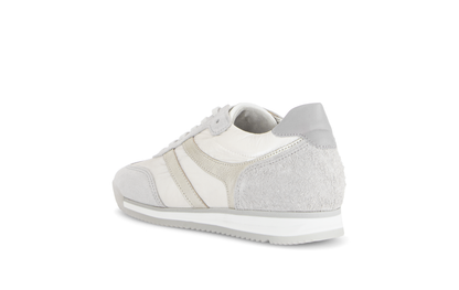 Gabor Comfort 83.430.11 White & Grey Combi G Fit Trainers