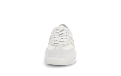 Gabor Comfort 83.430.11 White & Grey Combi G Fit Trainers
