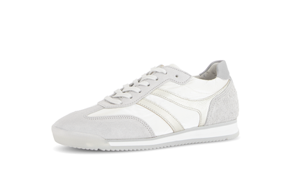 Gabor Comfort 83.430.11 White & Grey Combi G Fit Trainers