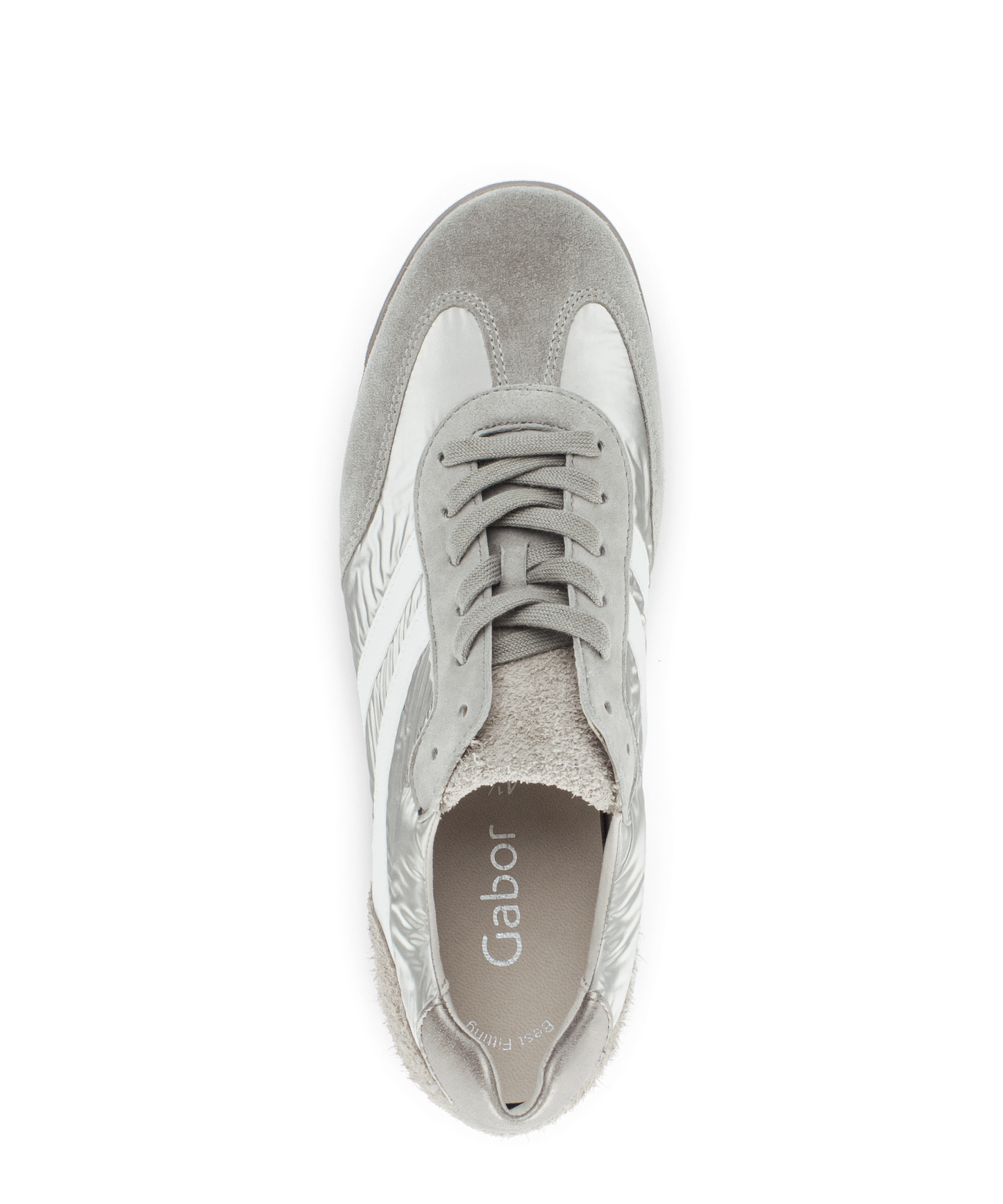 Gabor Comfort 83.430.19 Salvia Khaki Stone Heel Combi G Fit Trainers