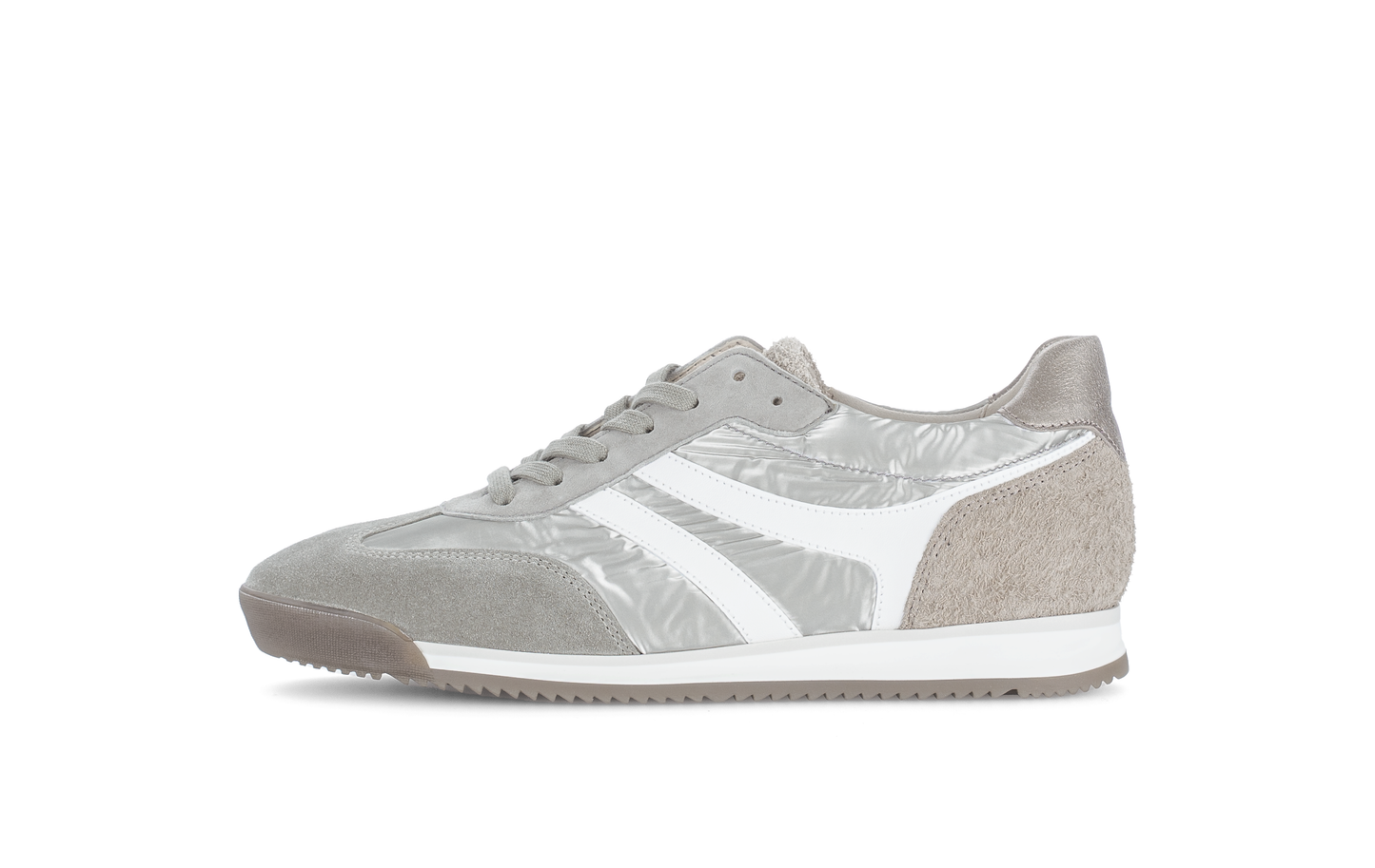 Gabor Comfort 83.430.19 Salvia Khaki Stone Heel Combi G Fit Trainers