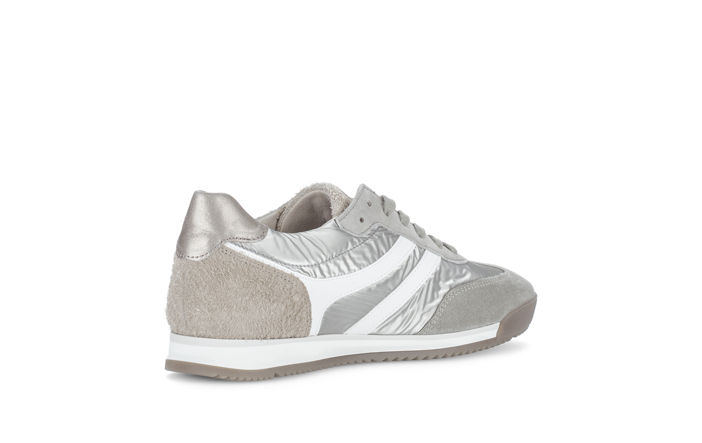 Gabor Comfort 83.430.19 Salvia Khaki Stone Heel Combi G Fit Trainers