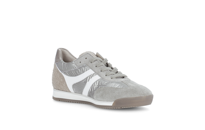Gabor Comfort 83.430.19 Salvia Khaki Stone Heel Combi G Fit Trainers