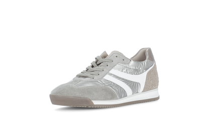 Gabor Comfort 83.430.19 Salvia Khaki Stone Heel Combi G Fit Trainers
