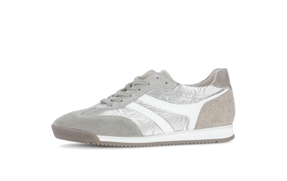 Gabor Comfort 83.430.19 Salvia Khaki Stone Heel Combi G Fit Trainers
