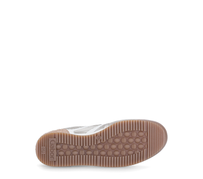 Gabor Comfort 83.430.19 Salvia Khaki Stone Heel Combi G Fit Trainers