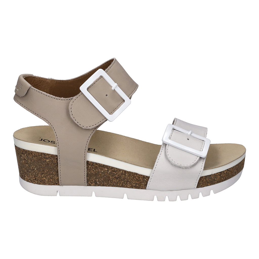 Josef Seibel 83502 509 011 Quinn 02 Beige Off White Combi Sandals