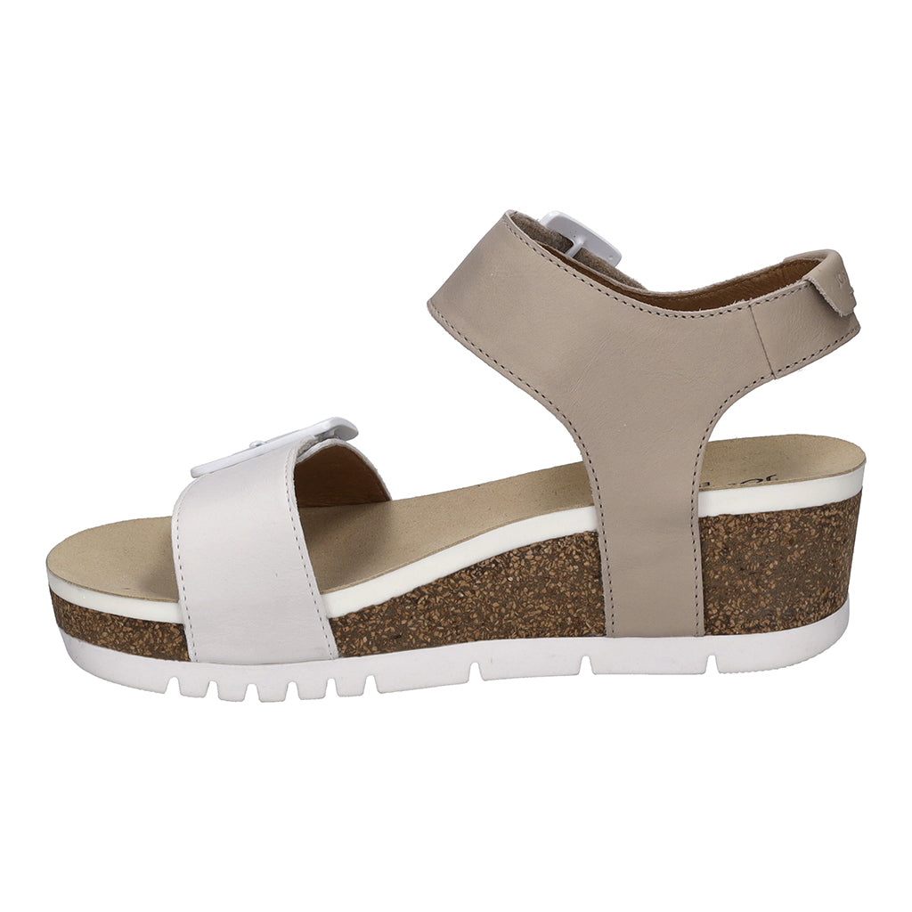 Josef Seibel 83502 509 011 Quinn 02 Beige Off White Combi Sandals