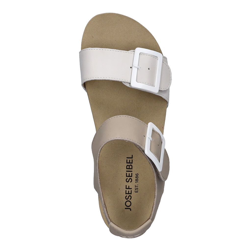 Josef Seibel 83502 509 011 Quinn 02 Beige Off White Combi Sandals