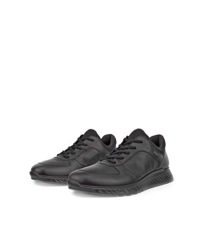 Ecco 835304 01001 Exostride Black Low GTX Goretex Sneakers