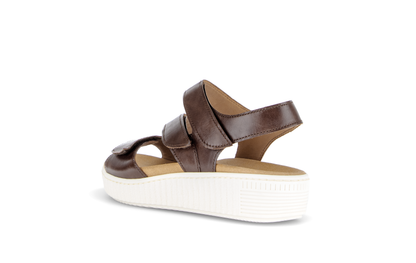 Gabor 83.600.24 Peanut Brown F Fit Slingback Sandals