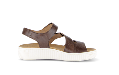 Gabor 83.600.24 Peanut Brown F Fit Slingback Sandals