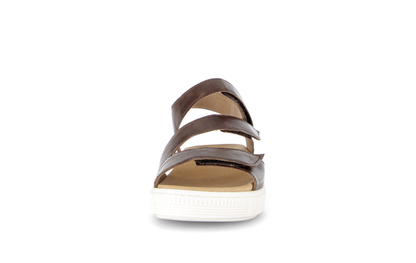 Gabor 83.600.24 Peanut Brown F Fit Slingback Sandals