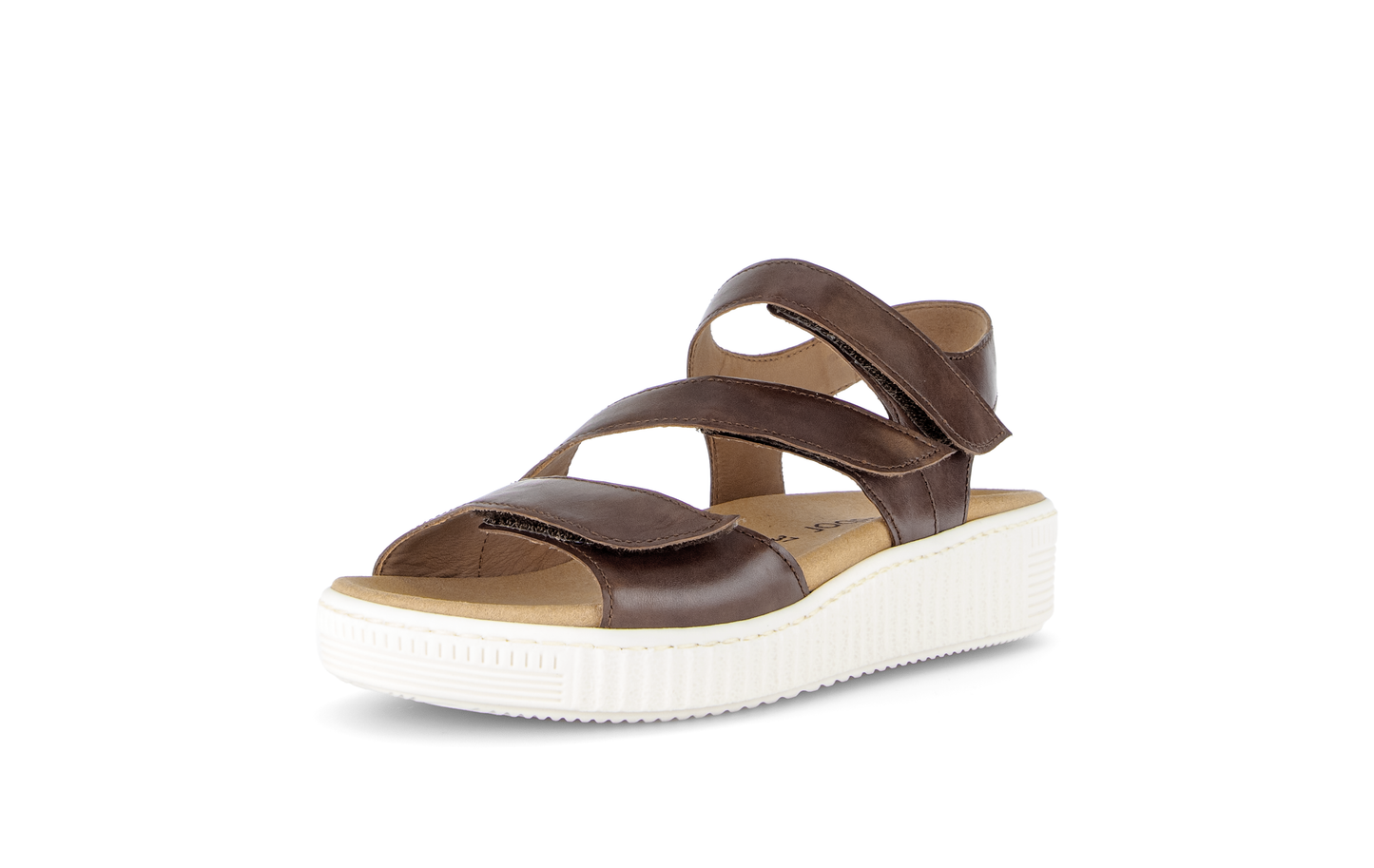 Gabor 83.600.24 Peanut Brown F Fit Slingback Sandals