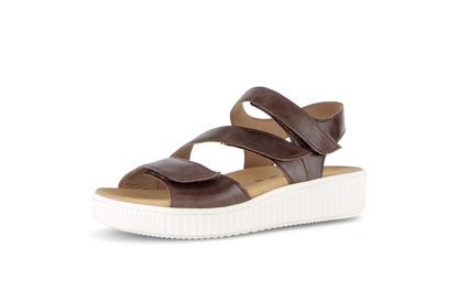 Gabor 83.600.24 Peanut Brown F Fit Slingback Sandals