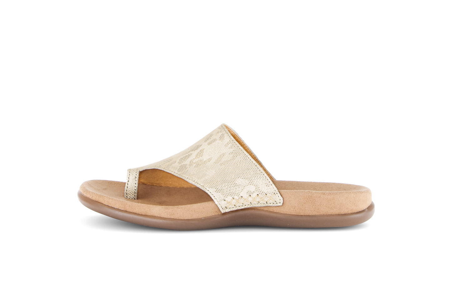 Gabor 83.700.60 Platino Gold Leo F Fit Sandals