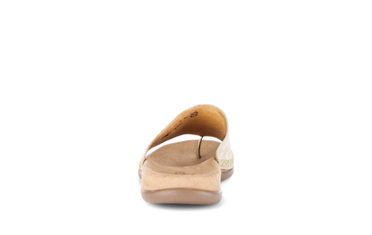 Gabor 83.700.60 Platino Gold Leo F Fit Sandals