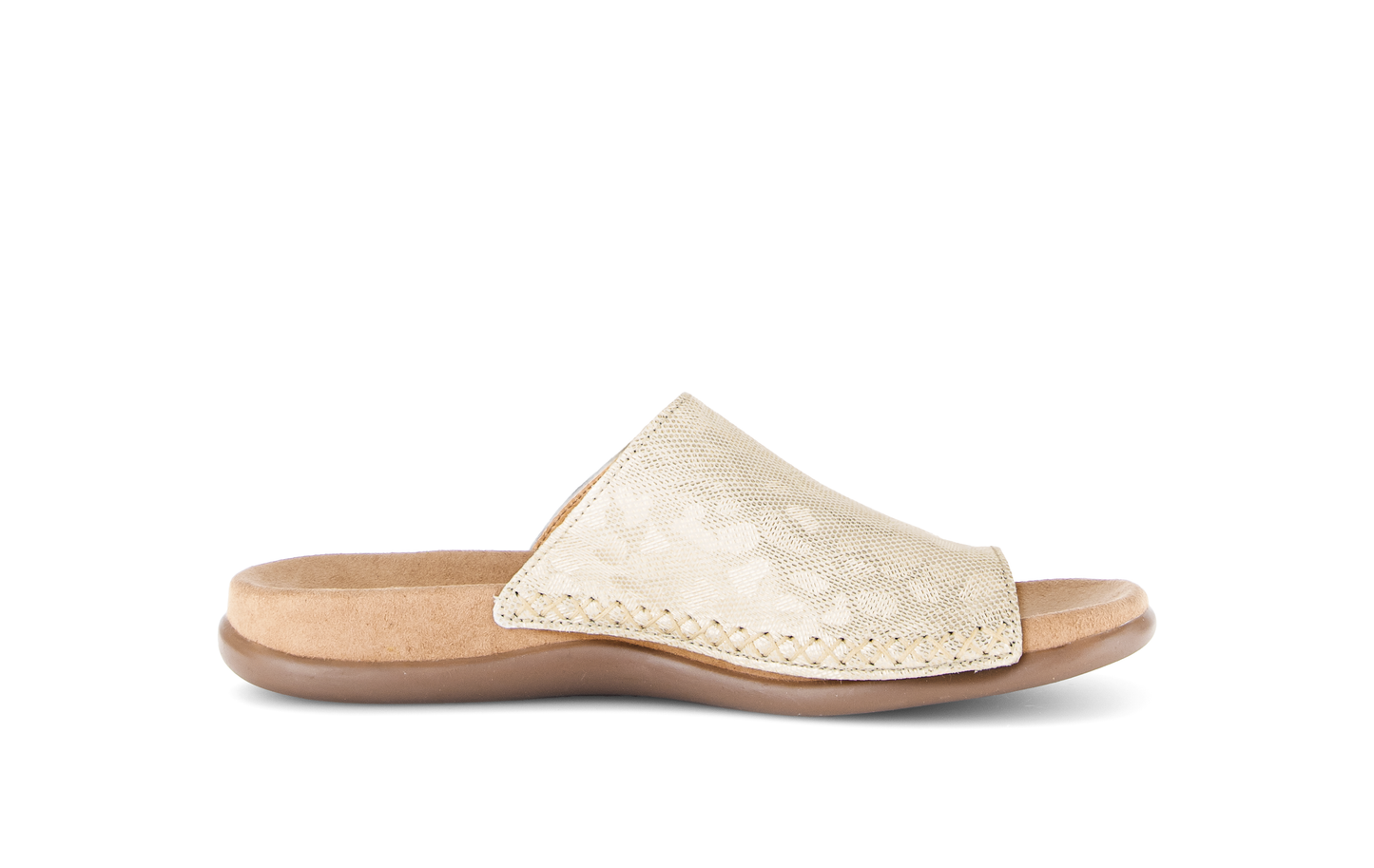 Gabor 83.700.60 Platino Gold Leo F Fit Sandals