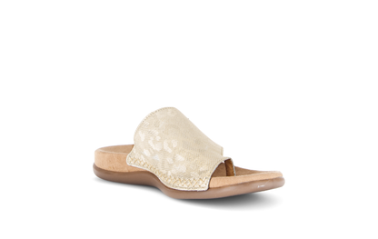 Gabor 83.700.60 Platino Gold Leo F Fit Sandals