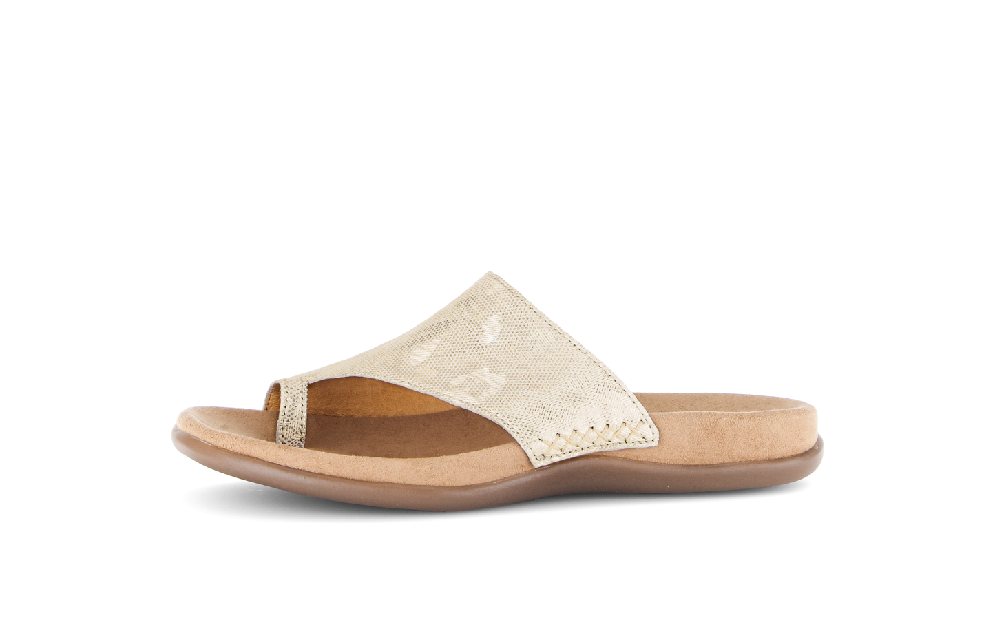 Gabor 83.700.60 Platino Gold Leo F Fit Sandals
