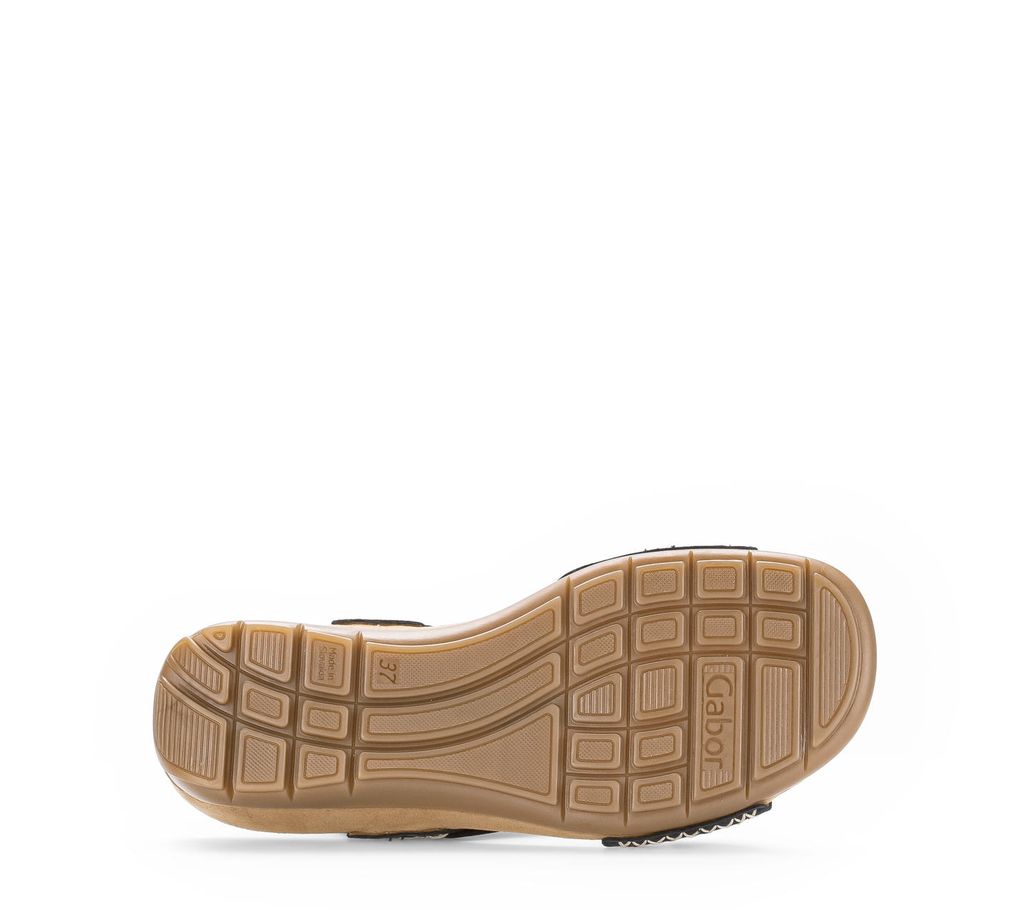 Gabor 83.734.16 Dark Blue Soft Nubuck Velcro Sandals
