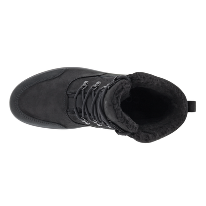 Ecco 838124 51052 Rugged Track POC Black Laced Waterproof Boots