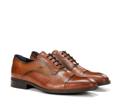 Fluchos F1837 Habana Cuero Tan Lace Shoes