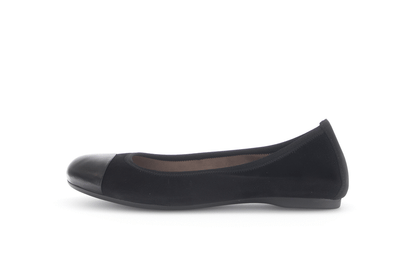 Gabor 84.126.17 Black Slip On Pumps