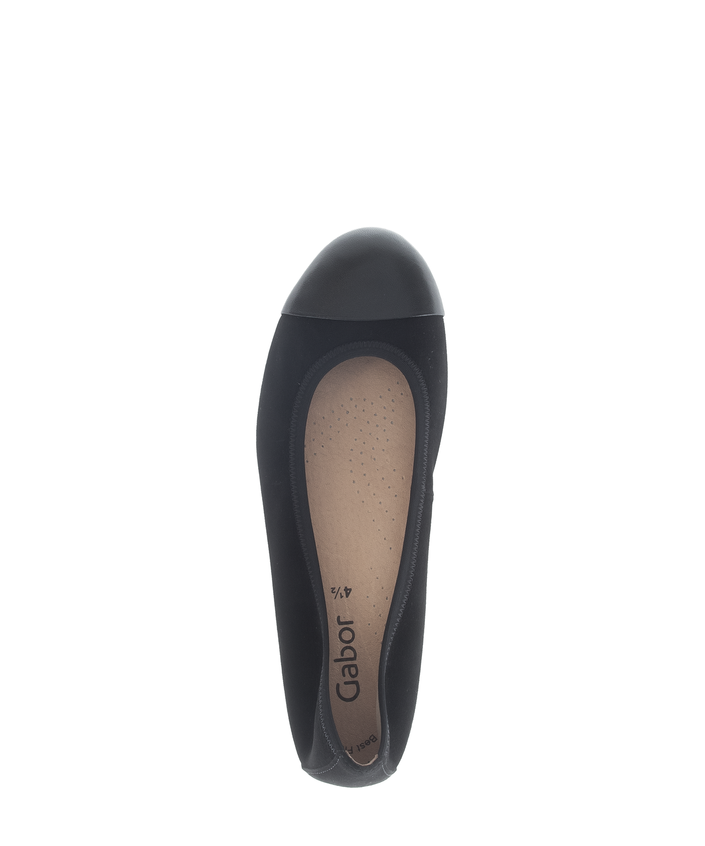 Gabor 84.126.17 Black Slip On Pumps