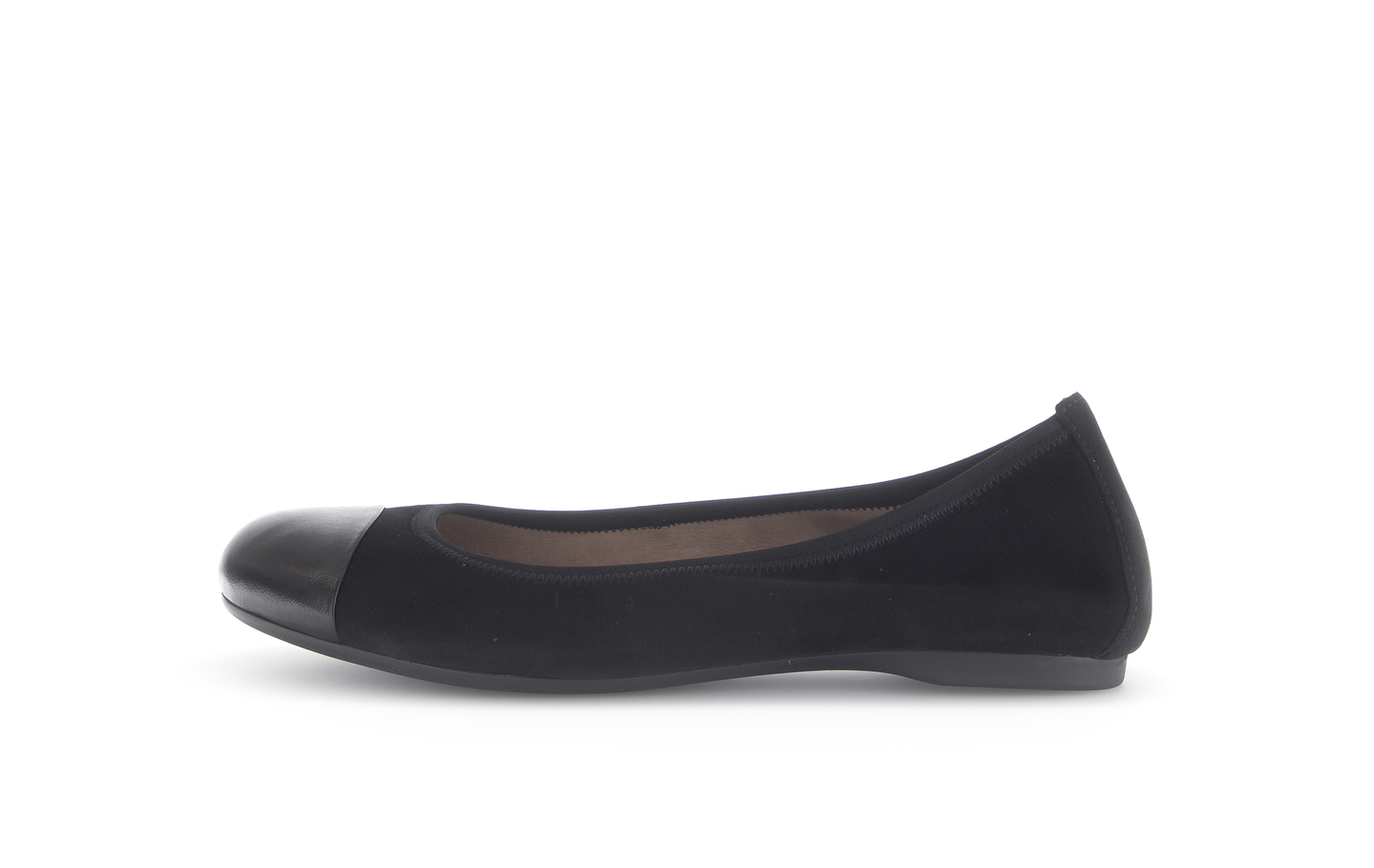 Gabor 84.126.17 Black Slip On Pumps