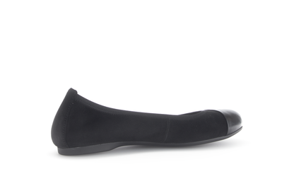Gabor 84.126.17 Black Slip On Pumps