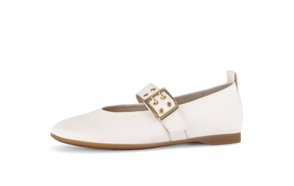 Gabor Comfort 84.152.21 Latte Cream G Fit Mary Jane Shoes