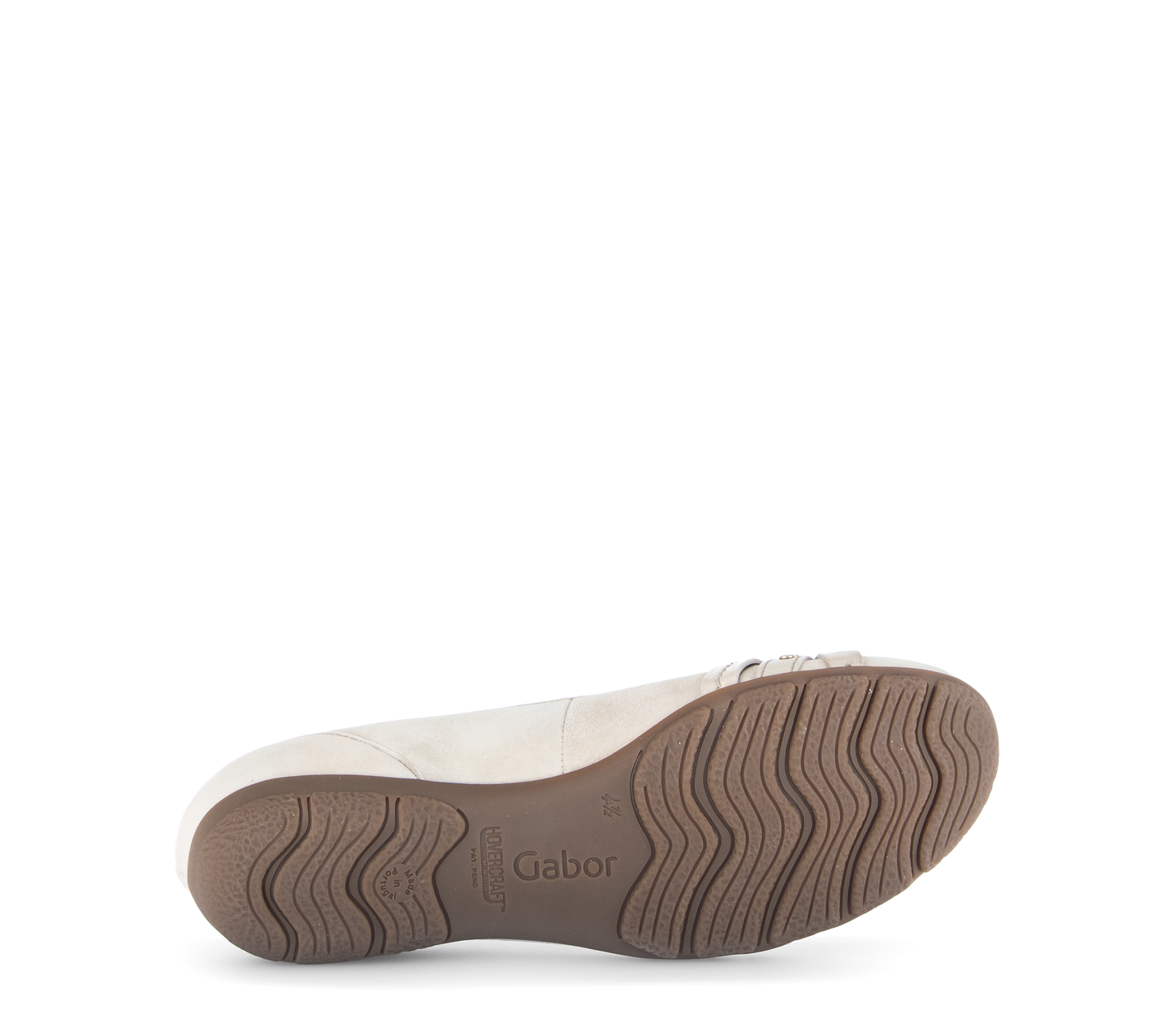Gabor 84.162.12 Oak Beige Combi Slip On Pumps