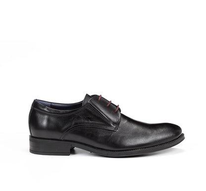 Fluchos 8410 Heracles Black Burgundy Lace Shoes