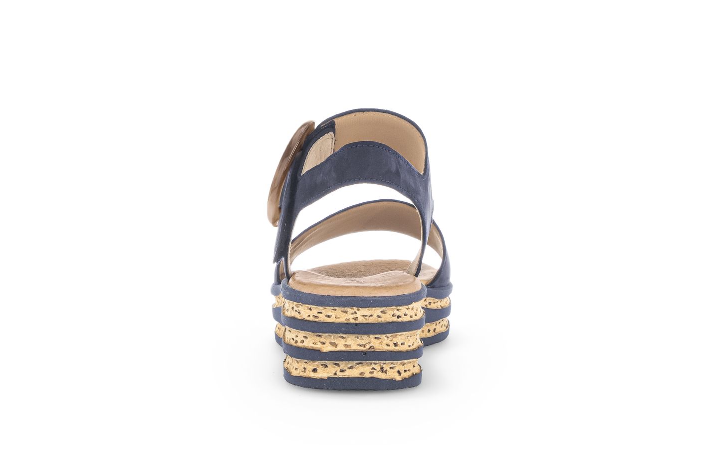 Gabor 84.550.16 Marine Navy F Fit Slingback Sandals