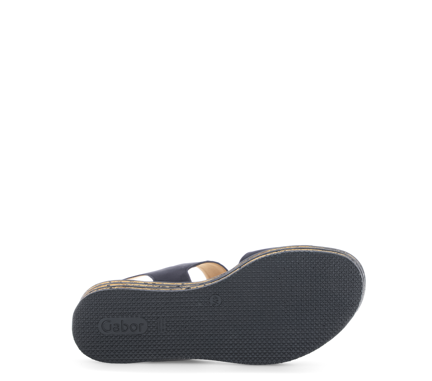 Gabor 84.550.16 Marine Navy F Fit Slingback Sandals