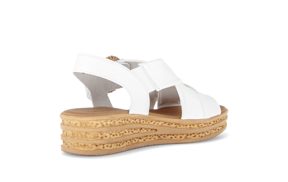 Gabor 84.556.20 Latte Cream F Fit Slingback Sandals