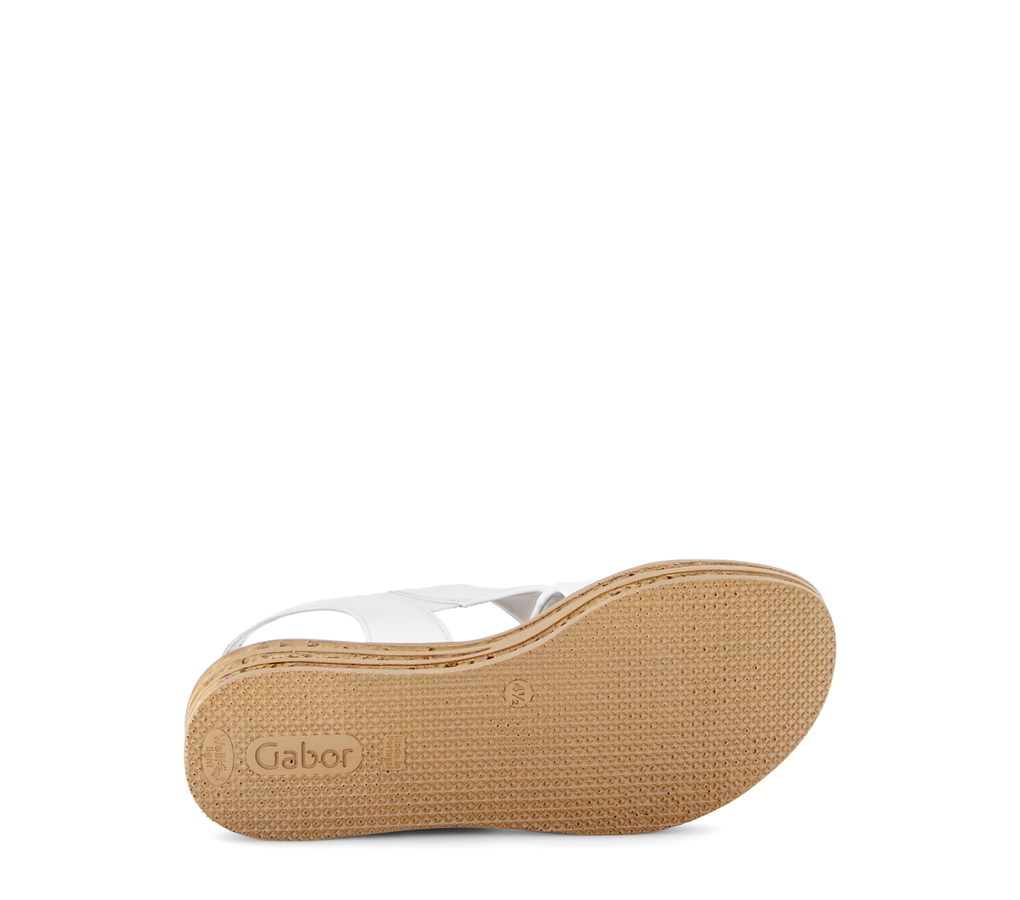 Gabor 84.556.20 Latte Cream F Fit Slingback Sandals
