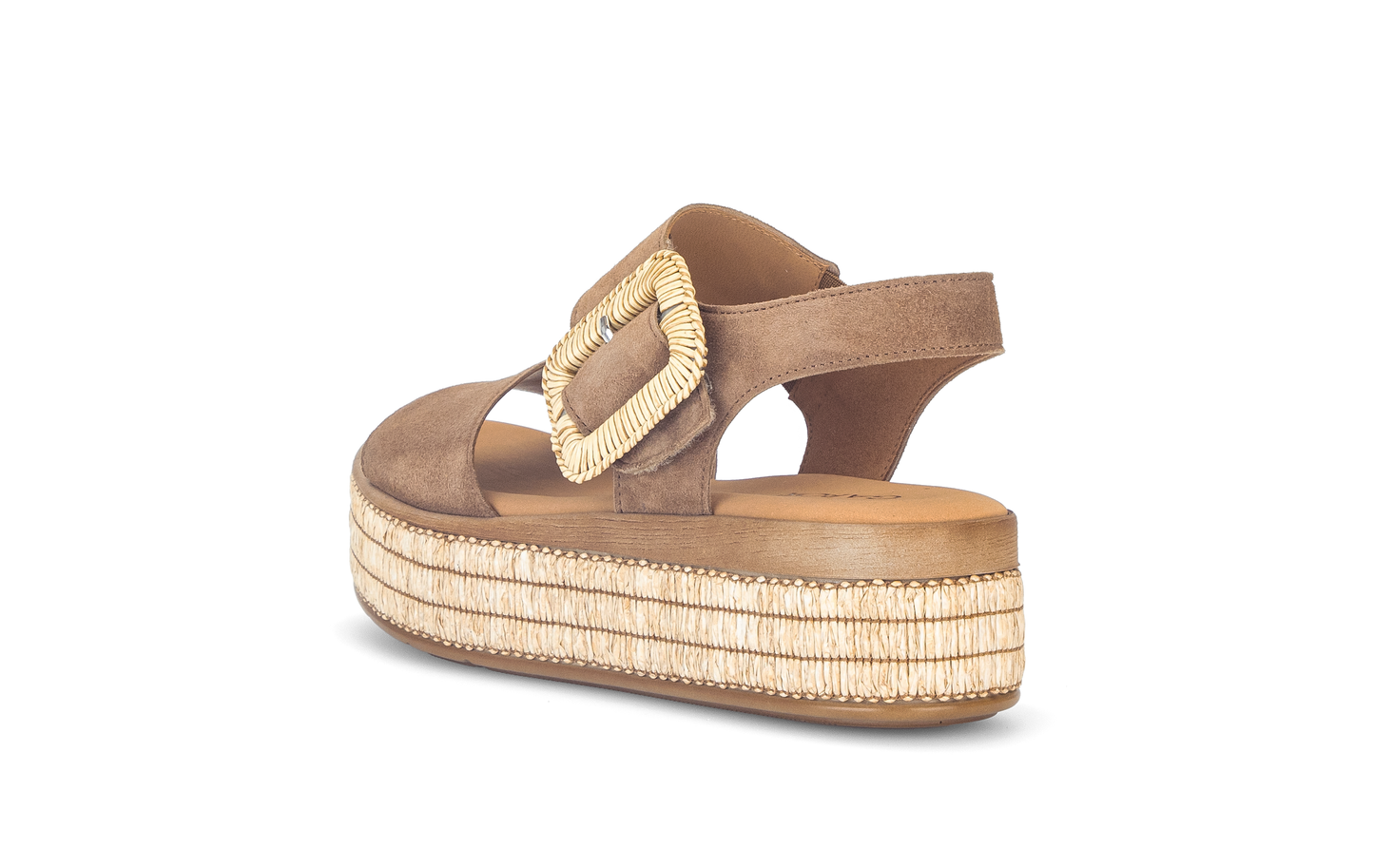 Gabor 84.562.14 Peanut Brown Velcro Sandals